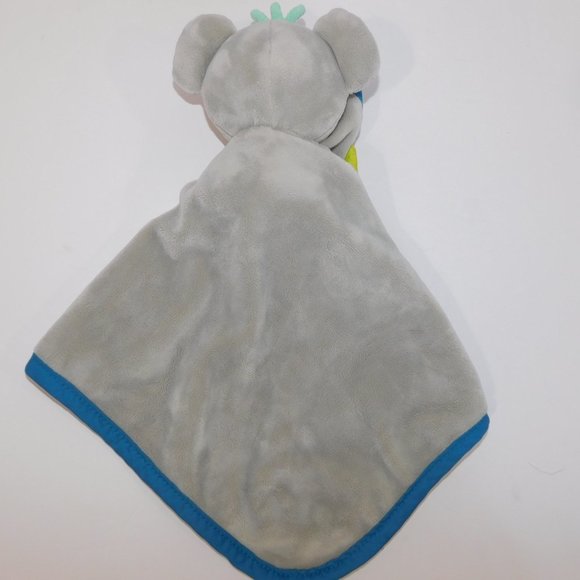 Baby B Gray Blue Koala Security Blanket Infant Lovey nunu - Picture 5 of 5